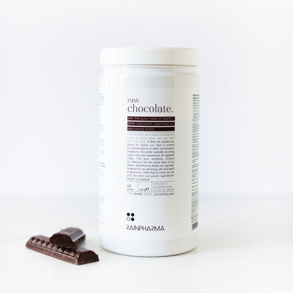 Afbeeldingen van Raw Chocolate protein shake  RAINPHARMA